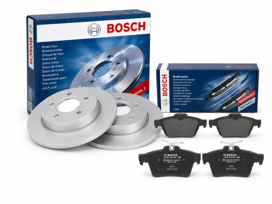 Ford Focus 2 Arka Fren Disk ve Balata Seti 2004-2011
