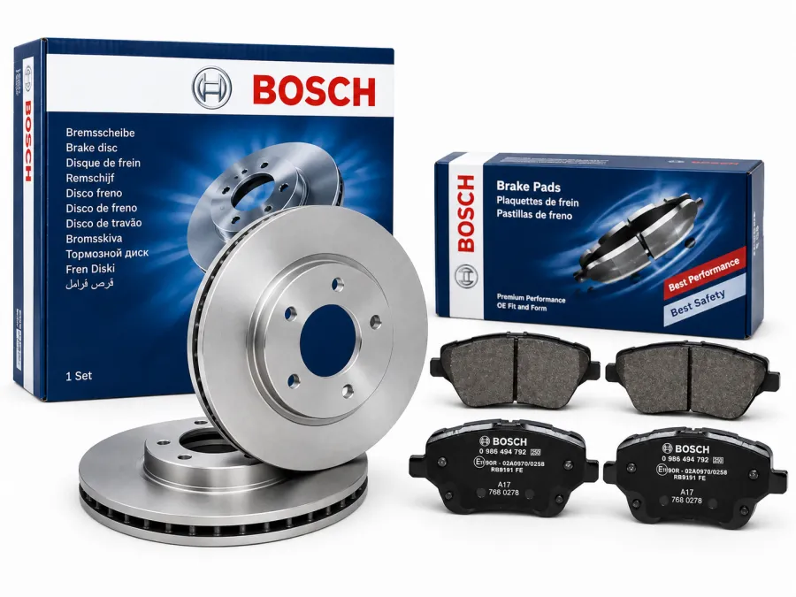 Ford Courier Ön Fren Disk ve Balata Seti 2014-2023
