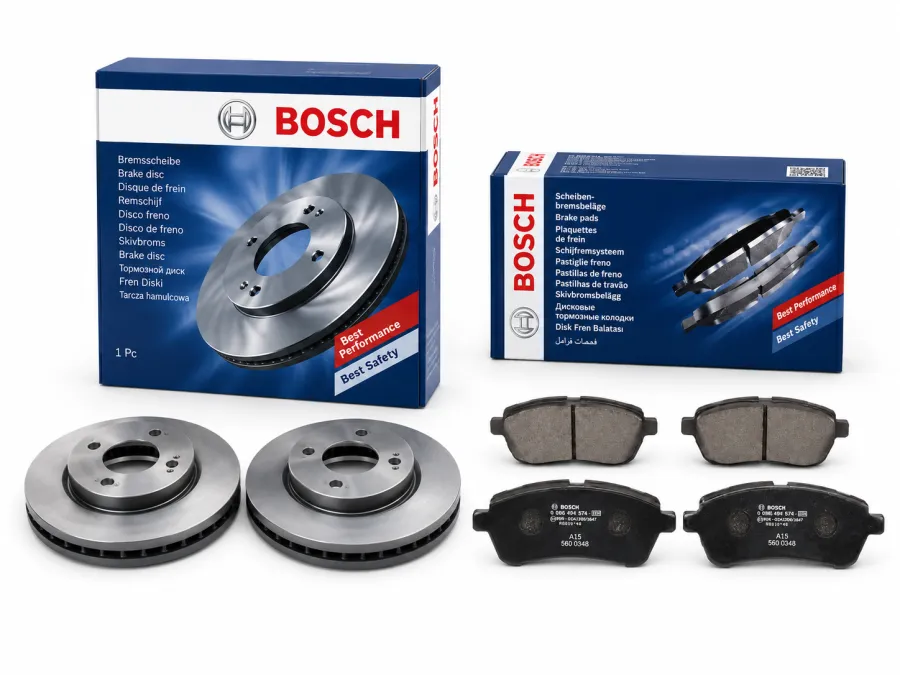 Ford Fiesta Ön Fren Disk ve Balata Seti (258MM) 2008-2017