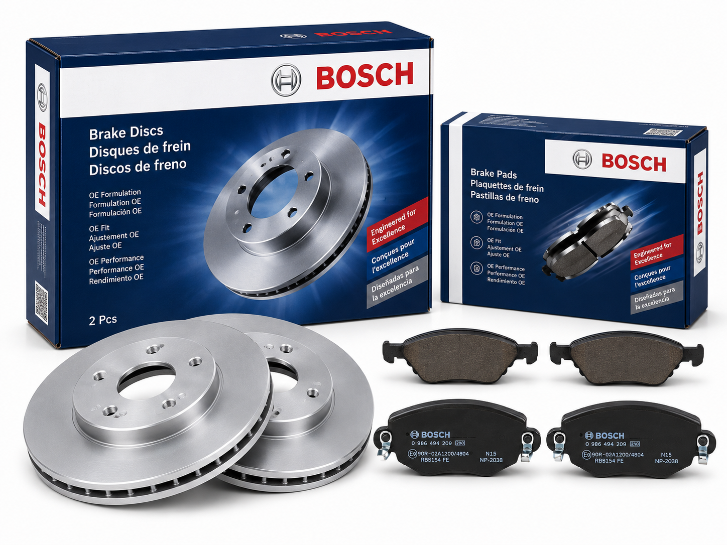 Ford Mondeo Ön Fren Disk ve Balata Seti 2007-2014